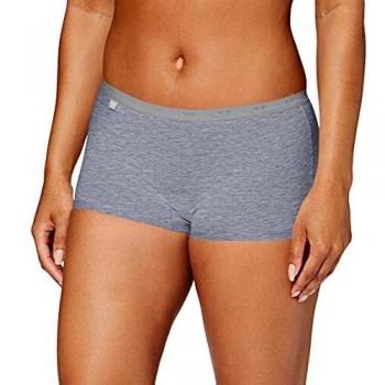 Sloggi Damen Basic+ Shorty Grau Baumwolle 0038