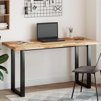 VidaXL 140x60x4 cm Solid Wood Table Top