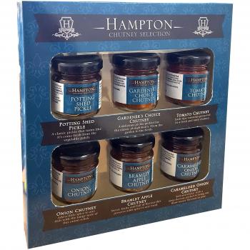 Hampton's Artisan Chutney Gift Set – 6 Small 35g Jars