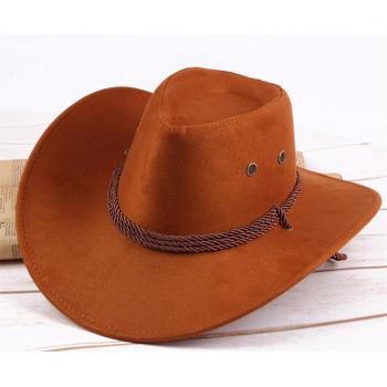 Sombrero de vaquero, gorra ancha para hombre y mujer, accesorios de protección climática