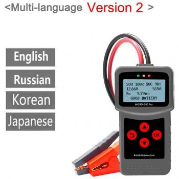 Testeur numérique de batterie de voiture 40-2000CCA MICRO-200PRO