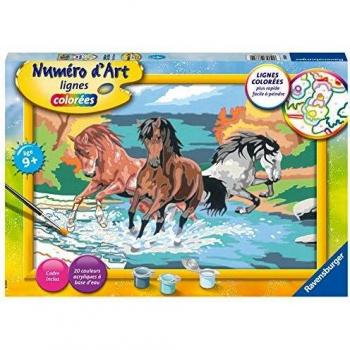 Ravensburger – Numéro d’Art grand format – Horde de chevaux