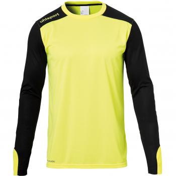 Uhlsport Langarm Torwartshirt Herren Tower, Fluo gelb/Schwarz, M
