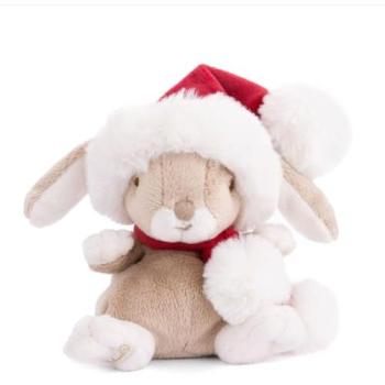Kaninchen‑Kuscheltier Bukowski Hase Kanini Xmas, 15 cm