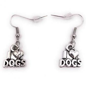 Onwomania Hundeschnauze Ohrschmuck – Paar aus Edelstahl