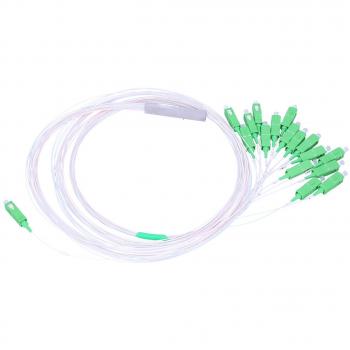 Extralink 1:16 PLC Splitter Sc/apc, Caja de acero, 900um, 1M
