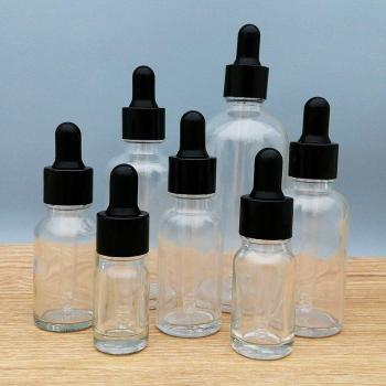 10pcs Essential Oil Glass Dropper Bottles with Pipette