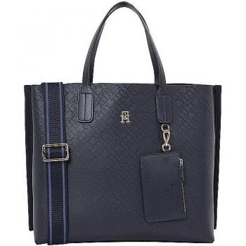 Tommy Hilfiger Dunkelblaue Umhängetasche mit Label-Prägung