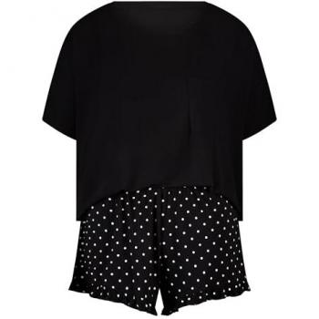 Ensemble de sommeil Hunkemöller Noir