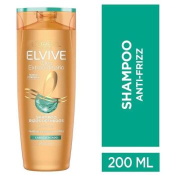 Shampoo Elvive Rizos Definidos Óleo Extraordinario 200 ml