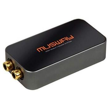 MUSWAY HL2 2-Kanal High Low Adapter für Autoradios