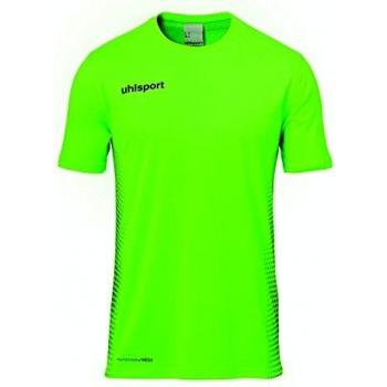 Uhlsport Score Kinder Fußballtrikot und Shorts, Fluo grün/Schwarz, 116