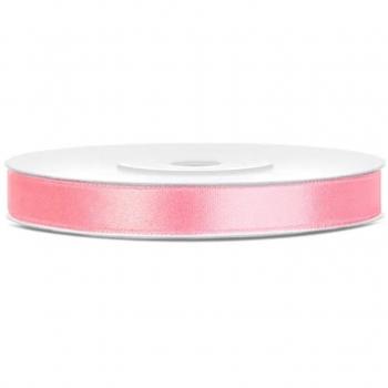 Nastro raso rosa 6mm x 25m