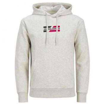 Jack & Jones Kapuzenpullover mit Logo-Print Modell 'ECORP', Größe XL