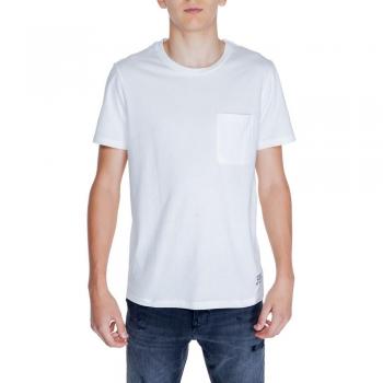 Peuterey White Cotton Tee for Men