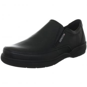 Mephisto ADELIO CHARLES Herren Slipper, Schwarz, 42 Größe