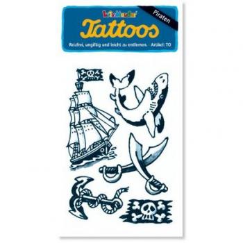 Lutz Mauder Pirat‑Tattoo (Einheitsgröße)