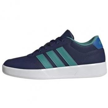 Adidas Breaknet 3.0 Kids’ Lace‑Up – Dark Blue, Pure Teal & Royal (UK 5M)