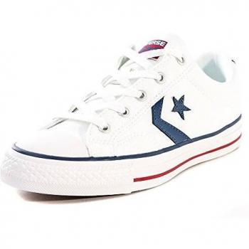 Converse Lifestyle Star Player Ox Canvas, Baskets Basses Mixte Adulte, Noir, Taille 39 EU