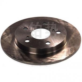 Disco de freno trasero con montaje y pastilla de estacionamiento para Toyota Corolla Auris Yaris 2007