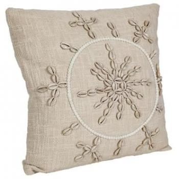 Coussin Coton Style Coquillage