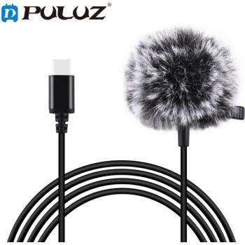 PULUZ Microphone Portable Type C 1.5mm 3.5M pour PC