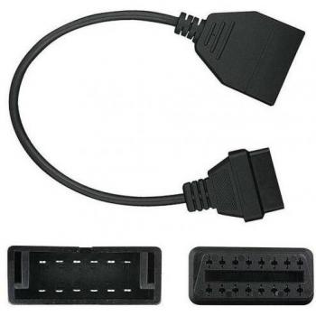 OBD2 Diagnoseline Adapter 12-polig auf 16-polig für GM