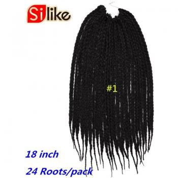 Silike Extensions Ombré Noir-Gris 3S