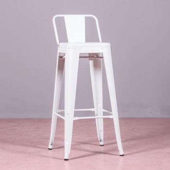 NEST DREAM Sgabello Industriale con Schienale Basso 76 Cm
