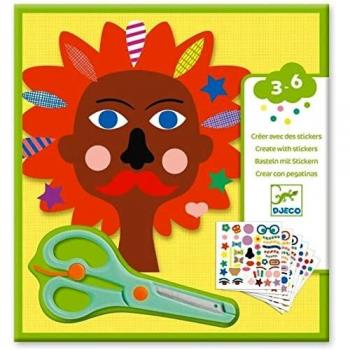 Frisuren Sticker Spaß von Djeco
