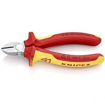 KNIPEX Alicate de corte diagonal aislado 70 06 140 mm