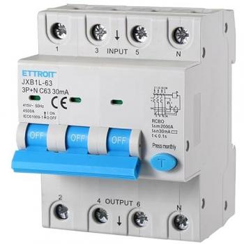 Disjoncteur Différentiel Compact 3P+N 63A