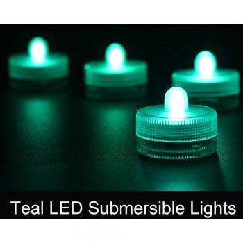 12 Velas LED RGB a Pilas, 11 Colores, Luz Impermeable