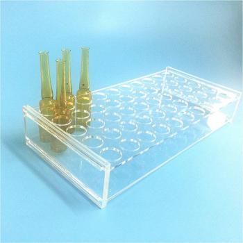 Plexiglass Vial Holder 50 Wells
