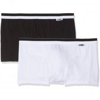 DIM 2-Pack Boxershorts Unno Basic Ademend D05H2 Mannen Zwart XL