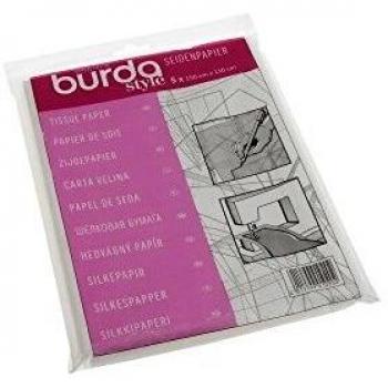 Burda Carbon Tracing Fabric (Blue, Red, Yellow, White)