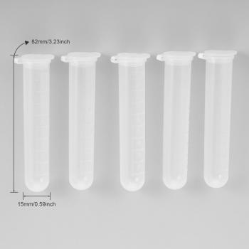 PinBox 5‑Section Clear Storage Tube for Needles & Beads