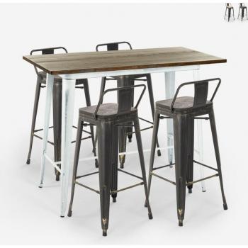 Set Elegante Belcourt Barra Alta Wenge