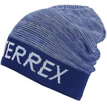 Adidas Terrex Logo Strickmütze Blau, Kopfbedeckung, Größe M