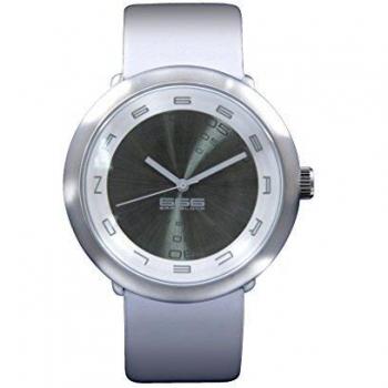 Quarzo 666-233 Barcelona Uomo Orologio con Cinturino Pelle