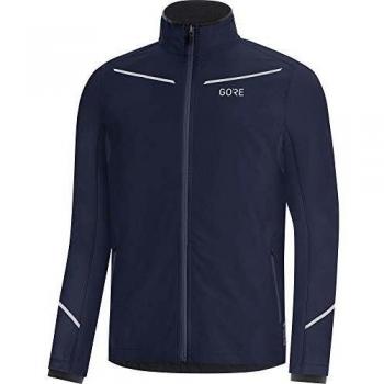Gore Wear R3 Mannelijke Partiële Gore‑Tex Vesteer (Donkerblauw)