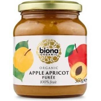 Organic Apple & Apricot Puree 350g