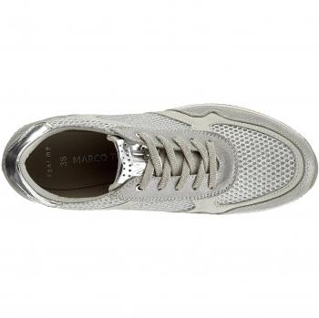 Marco Tozzi Women's 23701 Sneaker, silver