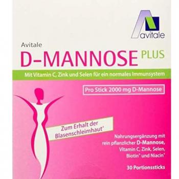 D-Mannose Plus 2000 mg mit Vitamine und Mineralstoffe Sticks