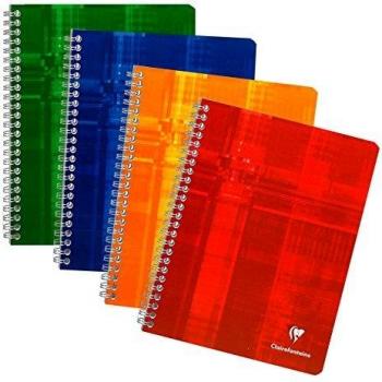 Cahier Clairefontaine reliure intégrale 17x22 cm 224 pages