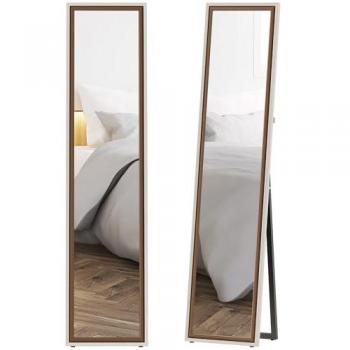 Mirador Homcom 157x37 cm: Espejo Cuerpo Entero, Inclinado o Colgante