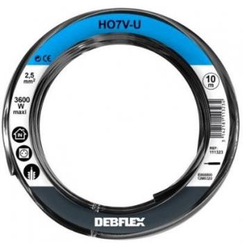 Bobine de fil rigide 10 mètres HO7V-U 2,5 mm²