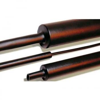 Gaine thermorétractable noire 30 mm 8 mm