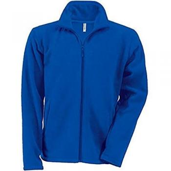 Kariban Falco Giacca in micropile con zip Blu reale M