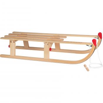 Luge en bois rétractable 110 cm